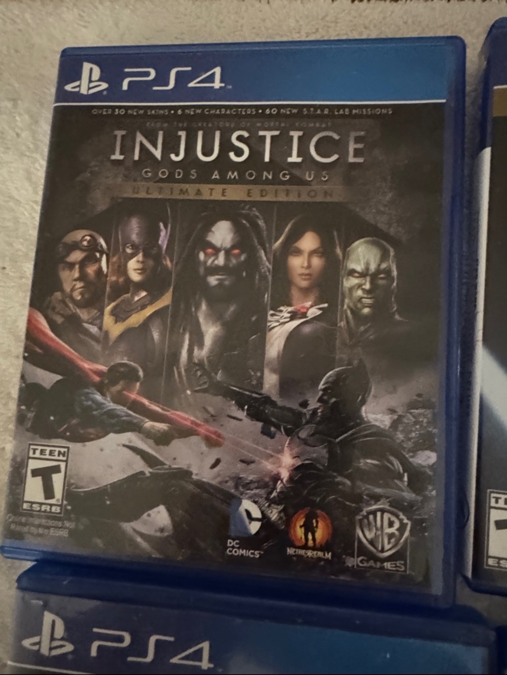 Sony PS4 Game Bundle with Blue Cases - Mixed Titles Lot of 10 - Picture 8 of 11